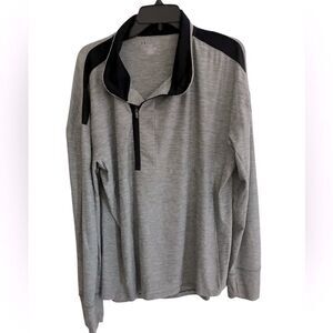 Under Armour Heathered Gray Loose Fit Top
